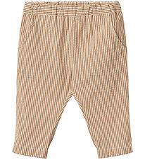Wheat Bukser - Andy - Caramel Stripe Wheat Bukser - Andy - Caramel Stripe
