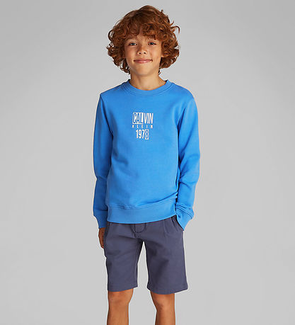 Calvin Klein Sweatshirt - Good Level - Mesmerizing Blue