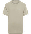 Calvin Klein T-shirt - Chest Inst. Logo - Laurel Oak Grey Calvin Klein T-shirt - Chest Inst. Logo - Laurel Oak Grey