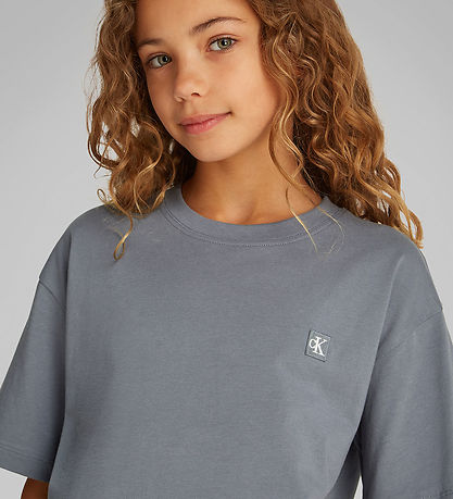 Calvin Klein Sæt - Shorts/T-shirt - Grisaille Grey Calvin Klein Sæt - Shorts/T-shirt - Grisaille Grey