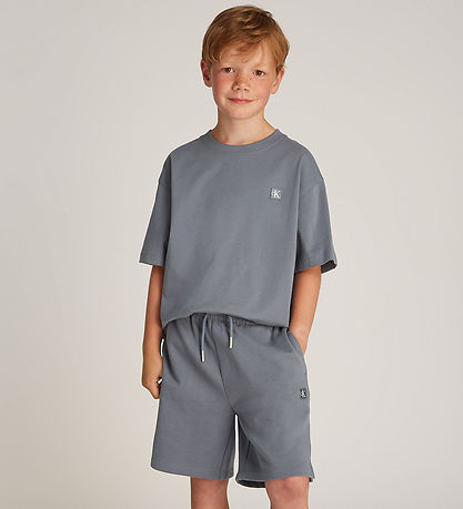 Calvin Klein Sæt - Shorts/T-shirt - Grisaille Grey Calvin Klein Sæt - Shorts/T-shirt - Grisaille Grey