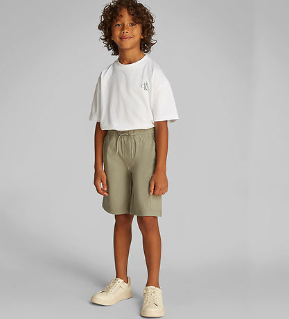 Calvin Klein Shorts - Parachute Dry - Laurel Oak Grey