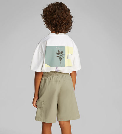 Calvin Klein Shorts - Parachute Dry - Laurel Oak Grey Calvin Klein Shorts - Parachute Dry - Laurel Oak Grey