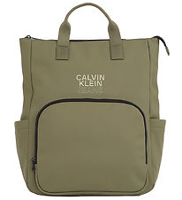 Calvin Klein Pusletaske - Rubber Diaper BP - Dusty Olive Calvin Klein Pusletaske - Rubber Diaper BP - Dusty Olive