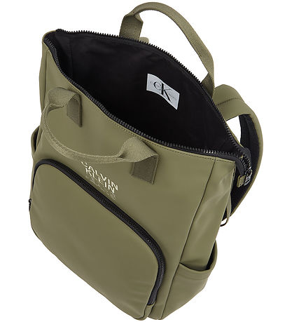 Calvin Klein Pusletaske - Rubber Diaper BP - Dusty Olive Calvin Klein Pusletaske - Rubber Diaper BP - Dusty Olive