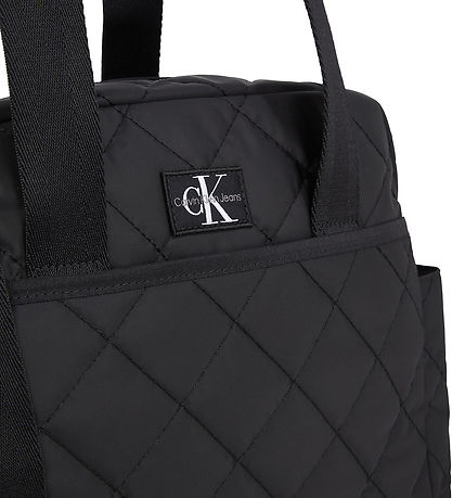 Calvin Klein Changing Bag - Quilted - Ck Black