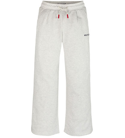 Tommy Hilfiger Sweatpants - Wide - Snow White Heather