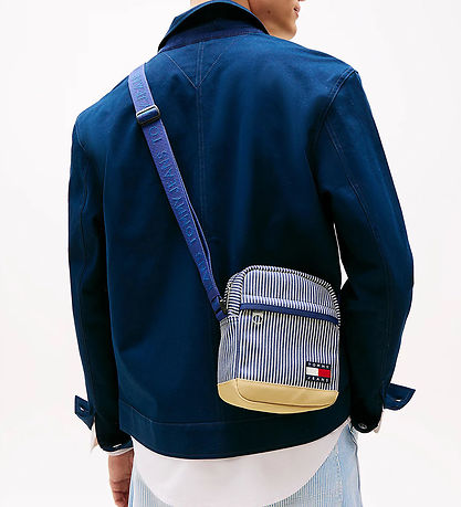 Tommy Hilfiger Skuldertaske - Ess Daily Stripe - Hickory Stripe  Tommy Hilfiger Skuldertaske - Ess Daily Stripe - Hickory Stripe