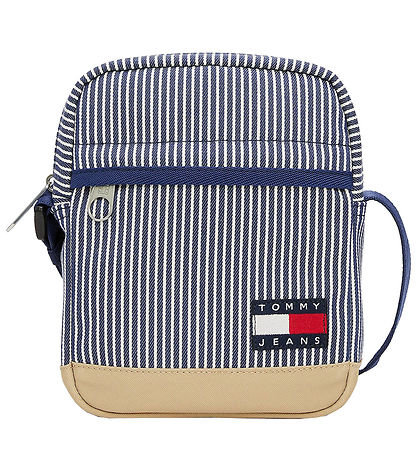 Tommy Hilfiger Skuldertaske - Ess Daily Stripe - Hickory Stripe  Tommy Hilfiger Skuldertaske - Ess Daily Stripe - Hickory Stripe