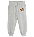 Mini Rodini Sweatpants - Flundra - Gråmeleret Mini Rodini Sweatpants - Flundra - Gråmeleret