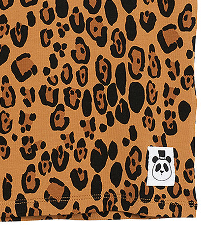 Mini Rodini T-shirt - Basic - Leopard Mini Rodini T-shirt - Basic - Leopard