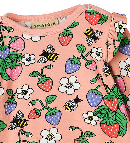 Småfolk Body l/æ - Blossom m. Jordbær