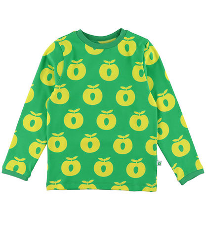 Småfolk Bluse - Clover m. Æbler