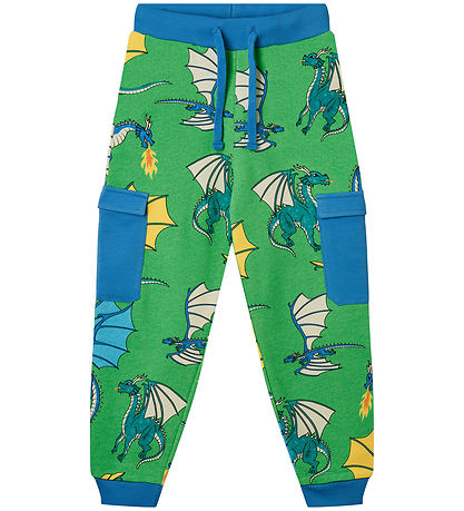 Småfolk Sweatpants - Clover m. Flyvende Drager