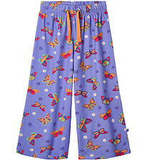 Småfolk Bukser - Purple Delight m. Sommerfugle Småfolk Bukser - Purple Delight m. Sommerfugle