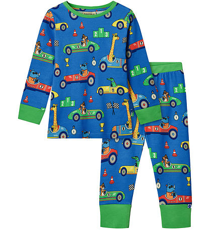 Småfolk Nattøj - Tropic Sea m. Racerbiler Småfolk Nattøj - Tropic Sea m. Racerbiler