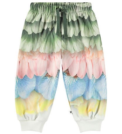 Molo Sweatpants - Simeon - Petal Rainbow m. Blomsterprint Molo Sweatpants - Simeon - Petal Rainbow m. Blomsterprint