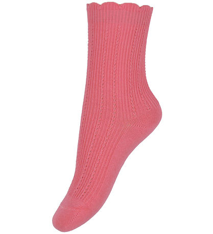 Konges Sløjd Strømper - Rib - Frill - 2-pak - Multi Color m. Hul