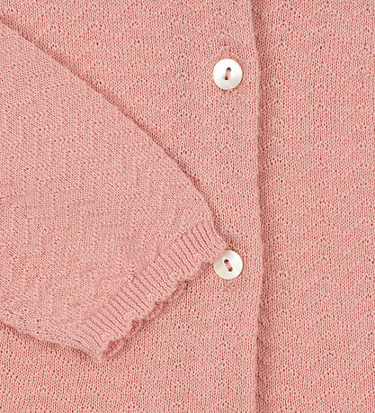 Konges Sløjd Cardigan - Strik - Cypres - Mellow Rose