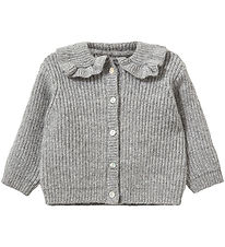 Sofie Schnoor Cardigan - Strik - Grey Melange Sofie Schnoor Cardigan - Strik - Grey Melange