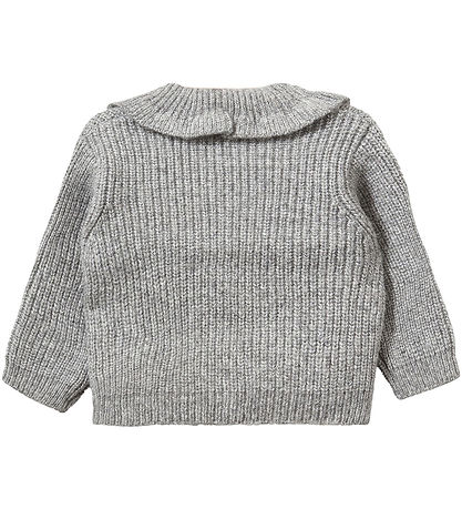 Sofie Schnoor Cardigan - Strik - Grey Melange Sofie Schnoor Cardigan - Strik - Grey Melange