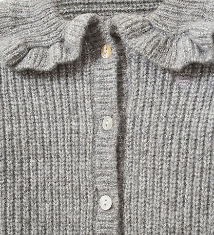 Sofie Schnoor Cardigan - Strik - Grey Melange Sofie Schnoor Cardigan - Strik - Grey Melange