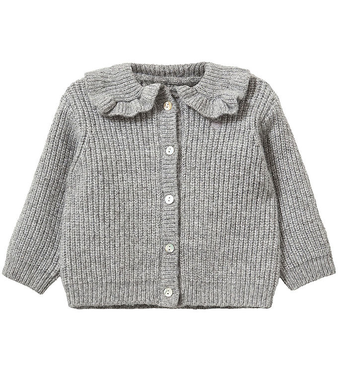 Sofie Schnoor Cardigan - Strik - Grey Melange