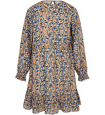 Sofie Schnoor Kjole - Beige/Blå Sofie Schnoor Kjole - Beige/Blå