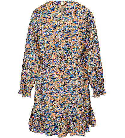 Sofie Schnoor Kjole - Beige/Blå