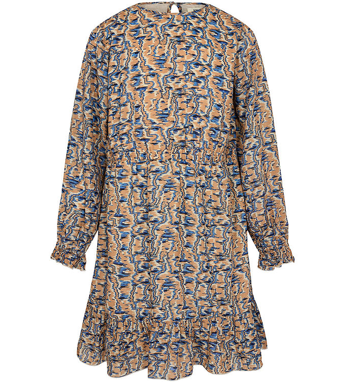 Sofie Schnoor Kjole - Beige/Blå