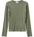 Sofie Schnoor Bluse - Rib - Petricia - Army Green Sofie Schnoor Bluse - Rib - Petricia - Army Green