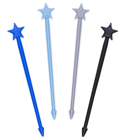 Lunch Punch Madpinde - 4 stk. - Blå Lunch Punch Madpinde - 4 stk. - Blå