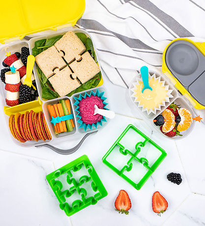 Lunch Punch Udstikkere - 2 Stk. - Puzzle Lunch Punch Udstikkere - 2 Stk. - Puzzle