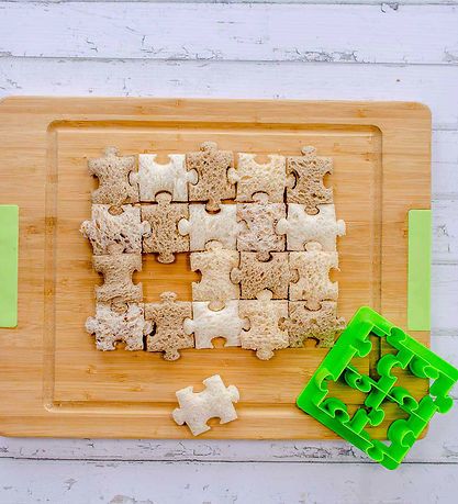 Lunch Punch Udstikkere - 2 Stk. - Puzzle Lunch Punch Udstikkere - 2 Stk. - Puzzle