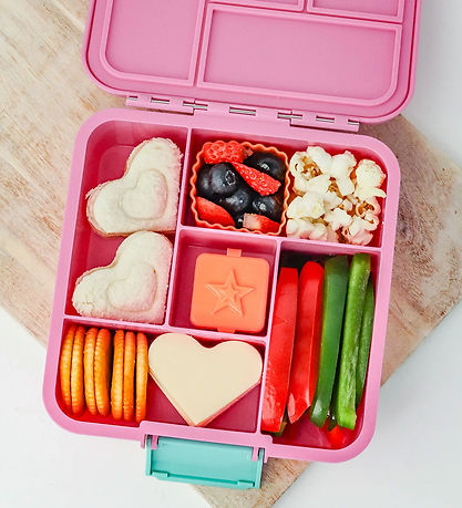 MontiiCo Snackbøtter - Bento Dip & Sauce - 2 stk. - Tangerine