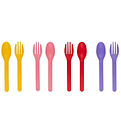 MontiiCo Cutlery - Out Duck About - 8 Parts - Strawberry