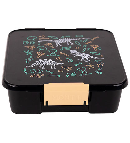 MontiiCo Madkasse m. 5 rum - Bento Five - 980 ml - Dinosaur Land MontiiCo Madkasse m. 5 rum - Bento Five - 980 ml - Dinosaur Land