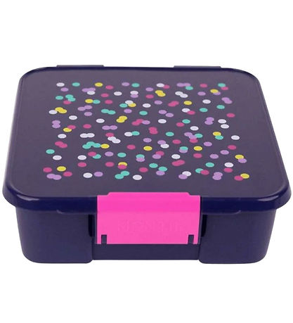 MontiiCo Madkasse m. 5 rum - Bento Five - 980 ml - Confetti