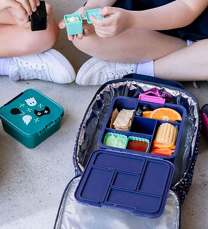 MontiiCo Madkasse m. 5 rum - Bento Five - 980 ml - Confetti