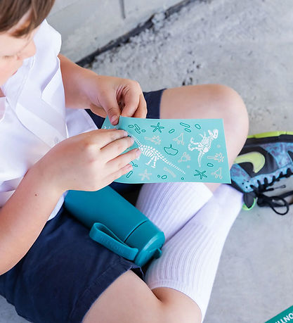 MontiiCo Klistermærker - 3 ark - Dinosaur Land