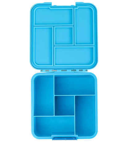 MontiiCo Madkasse m. 5 rum - Bento Five - 980 ml - Coastal m. St MontiiCo Madkasse m. 5 rum - Bento Five - 980 ml - Coastal m. St