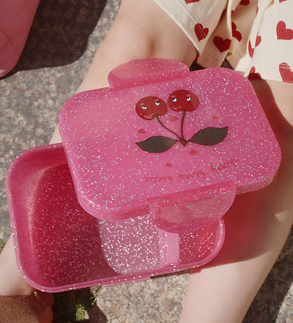 Konges Sløjd Madkasse - Cherry Glitter Konges Sløjd Madkasse - Cherry Glitter