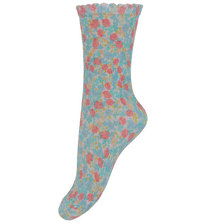 Konges Sløjd Strømper - 2-pak - Fiola/Lacy Pink