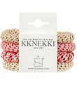 Kknekki Hårelastikker - 4-pak - Pink Glitter Kknekki Hårelastikker - 4-pak - Pink Glitter