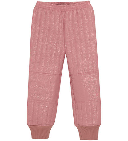 En Fant Termotøj - Old Rose m. Flæser/Glitter En Fant Termotøj - Old Rose m. Flæser/Glitter