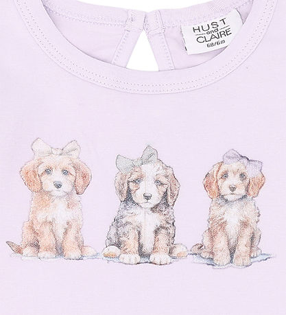 Hust and Claire Bluse - Alma - Lavender