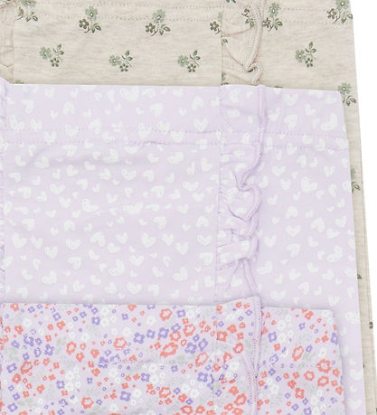 Hust and Claire Leggings - Liva - 3-pak - Wheat Melange