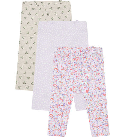 Hust and Claire Leggings - Liva - 3-pak - Wheat Melange Hust and Claire Leggings - Liva - 3-pak - Wheat Melange