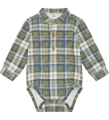 Hust and Claire Skjortebody l/æ - Boye - Seagrass Hust and Claire Skjortebody l/æ - Boye - Seagrass