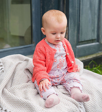 Hust and Claire Cardigan - Strik - Cilja - Wild Coral Hust and Claire Cardigan - Strik - Cilja - Wild Coral